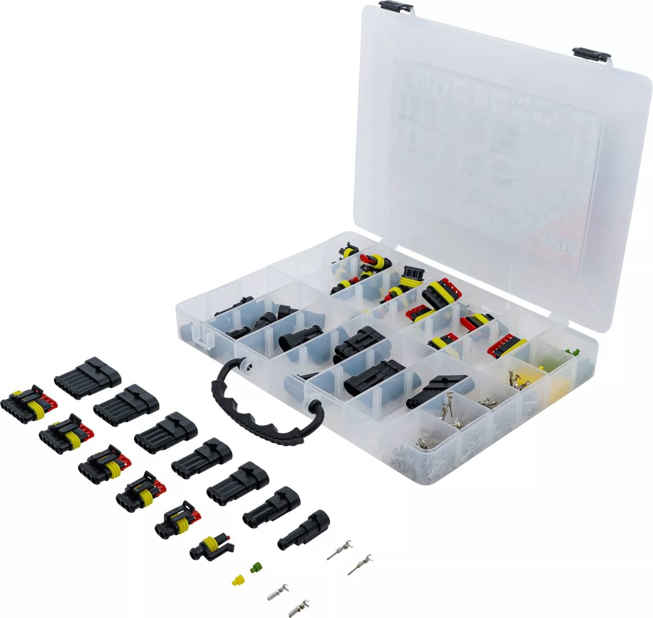 Set cuple electrice pentru auto Superseal 1.5, 350 piese, BGS 9634 – Diverse electrice Set cuple electrice pentru auto Superseal 1.5, 350 piese, BGS 9634 - Diverse electrice