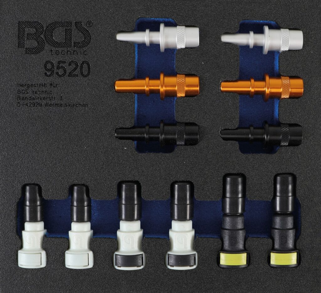 Set cuple rapide pentru conducte de alimentare | 12 piese, BGS 9520 - Scule conducte