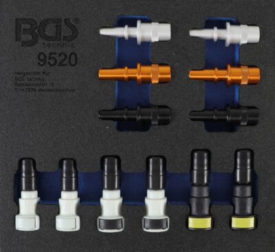 Set cuple rapide pentru conducte de alimentare | 12 piese, BGS 9520
