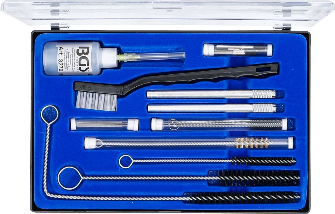Set curaţare pentru pistoale de vopsit, 22 piese, BGS 3270 – Piese pistoale vopsit Set curaţare pentru pistoale de vopsit, 22 piese, BGS 3270 - Piese pistoale vopsit