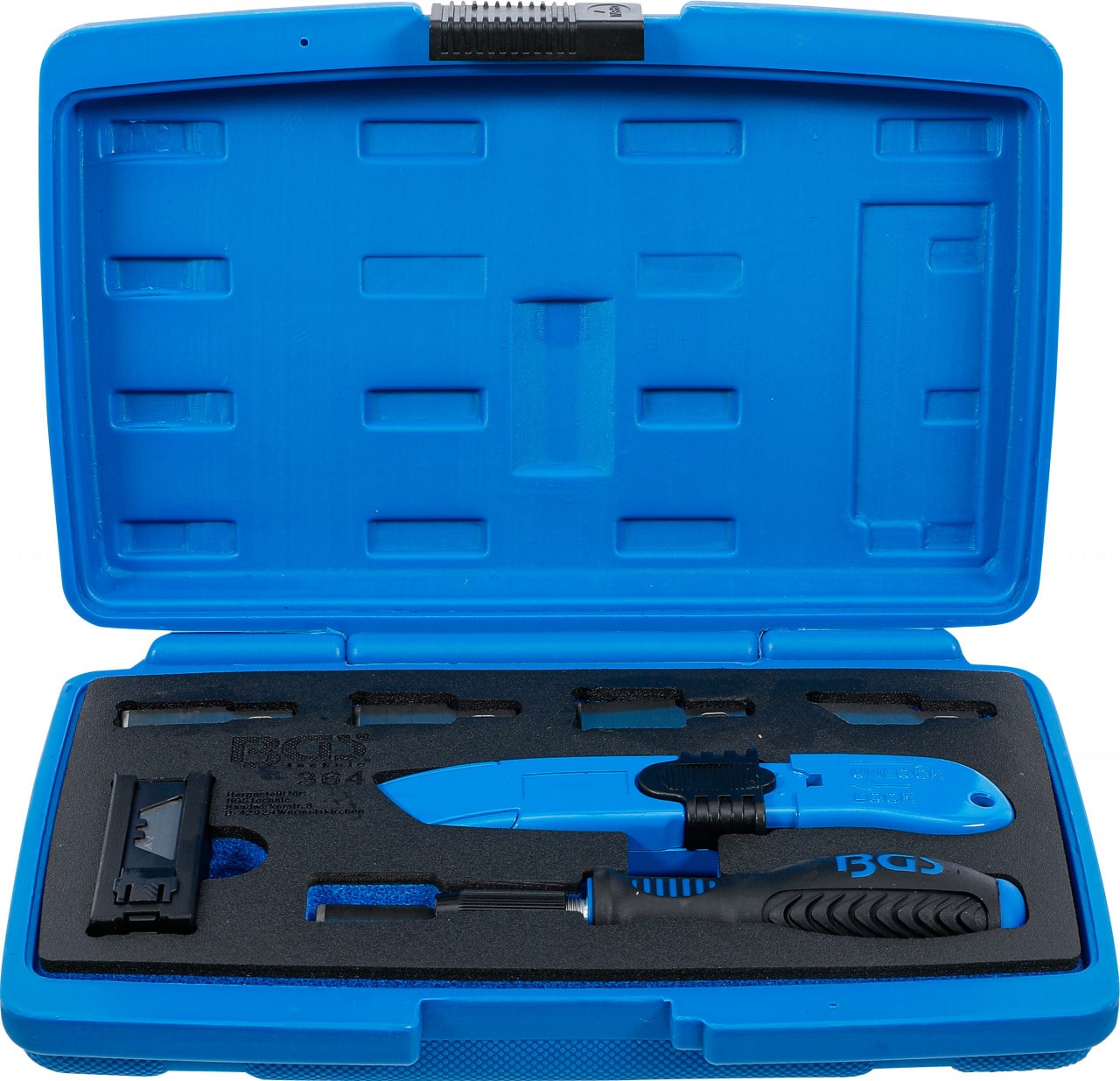 Set cutter si razuitor cu lame de rezerva, 7 piese, BGS 364 – Inlocuire parbriz auto Set cutter si razuitor cu lame de rezerva, 7 piese, BGS 364 - Inlocuire parbriz auto
