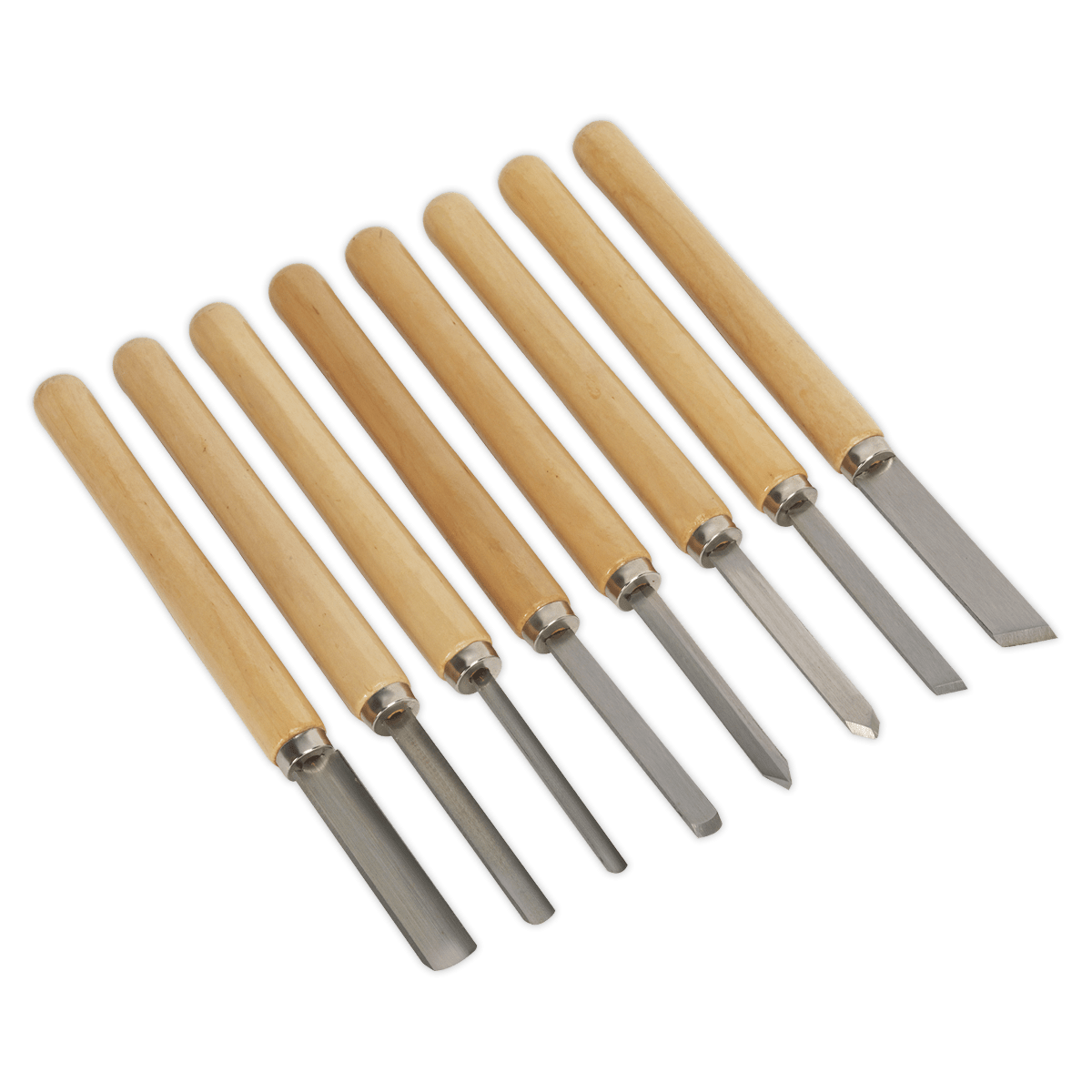 Set dalti, 8 piese, Sealey – In lucru Set dalti, 8 piese, Sealey - In lucru