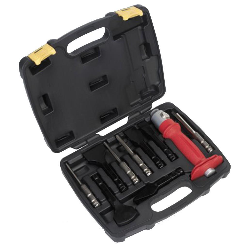 Set dalti si dornuri, 10 piese, Sealey – In lucru Set dalti si dornuri, 10 piese, Sealey - In lucru