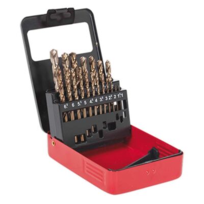 Set de burghie, 19 piese, SEALEY