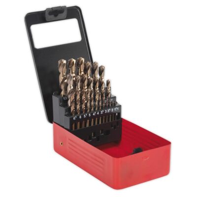 Set de burghie, 25 piese