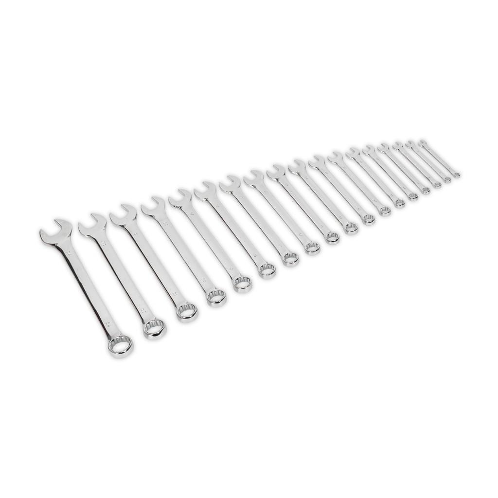 Set de chei combinate, 18 piese – In lucru Set de chei combinate, 18 piese - In lucru