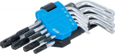 Set de chei Torx tip L T10-T50 | 9 piese, BGS 809