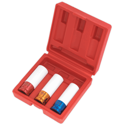 Set de chei tubulare de impact, 3 piese, 1/2”