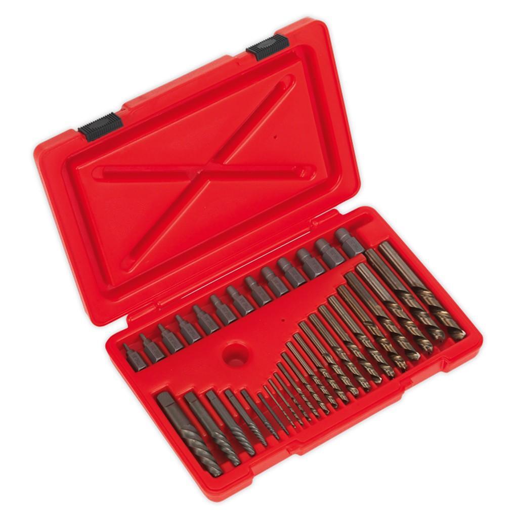 Set de extractoare pentru suruburi rupte, 35 piese – Recuperatoare/Extractoare si Prese Set de extractoare pentru suruburi rupte, 35 piese - Recuperatoare/Extractoare si Prese
