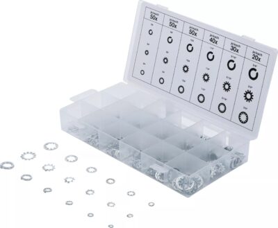 Set de saibe cu forme si dimensiuni diferite, 720 piese, BGS 8113