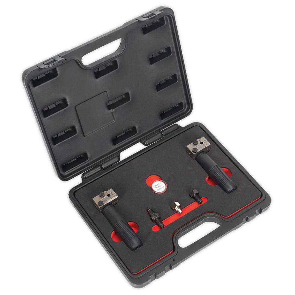 Set dispozitiv pentru bercuit conducte de frana – In lucru Set dispozitiv pentru bercuit conducte de frana - In lucru