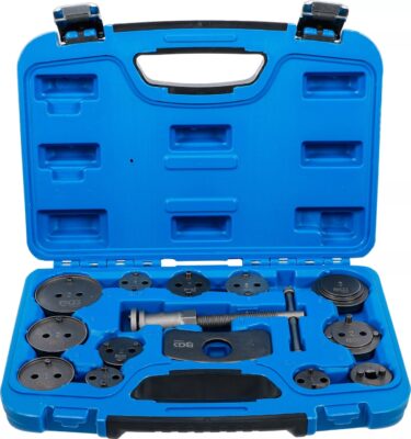 Set dispozitive pentru impins pistoane de frâna, 14 piese, BGS 1127