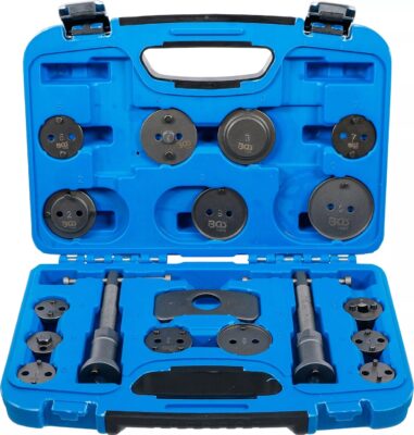 Set dispozitive pentru impins pistoane frâna, 18 piese, BGS 1119