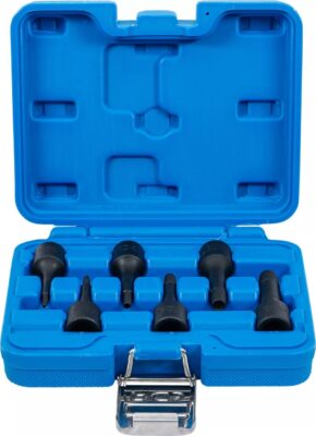 Set extractoare de suruburi deteriorate 2-3-4-6-8-10 mm, antrenare 3/8", BGS 5281