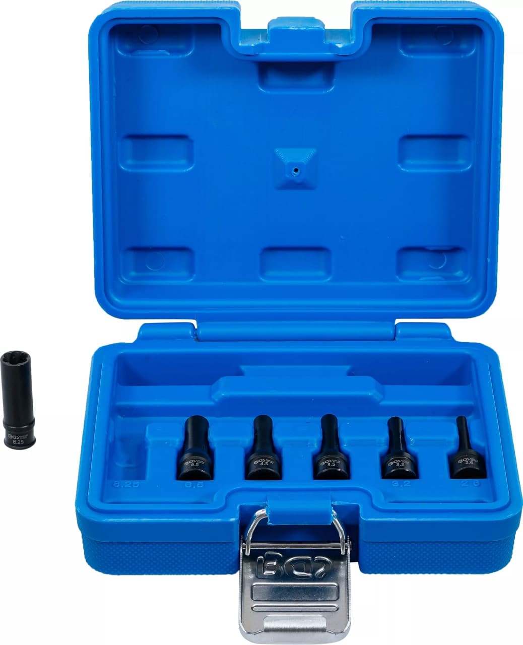 Set extractoare pentru electrod bujie incandescenta, antrenare 6,3 mm (1/4″), 6 piese, BGS 5290 – Recuperatoare/Extractoare si Prese Set extractoare pentru electrod bujie incandescenta, antrenare 6,3 mm (1/4"), 6 piese, BGS 5290 - Recuperatoare/Extractoare si Prese