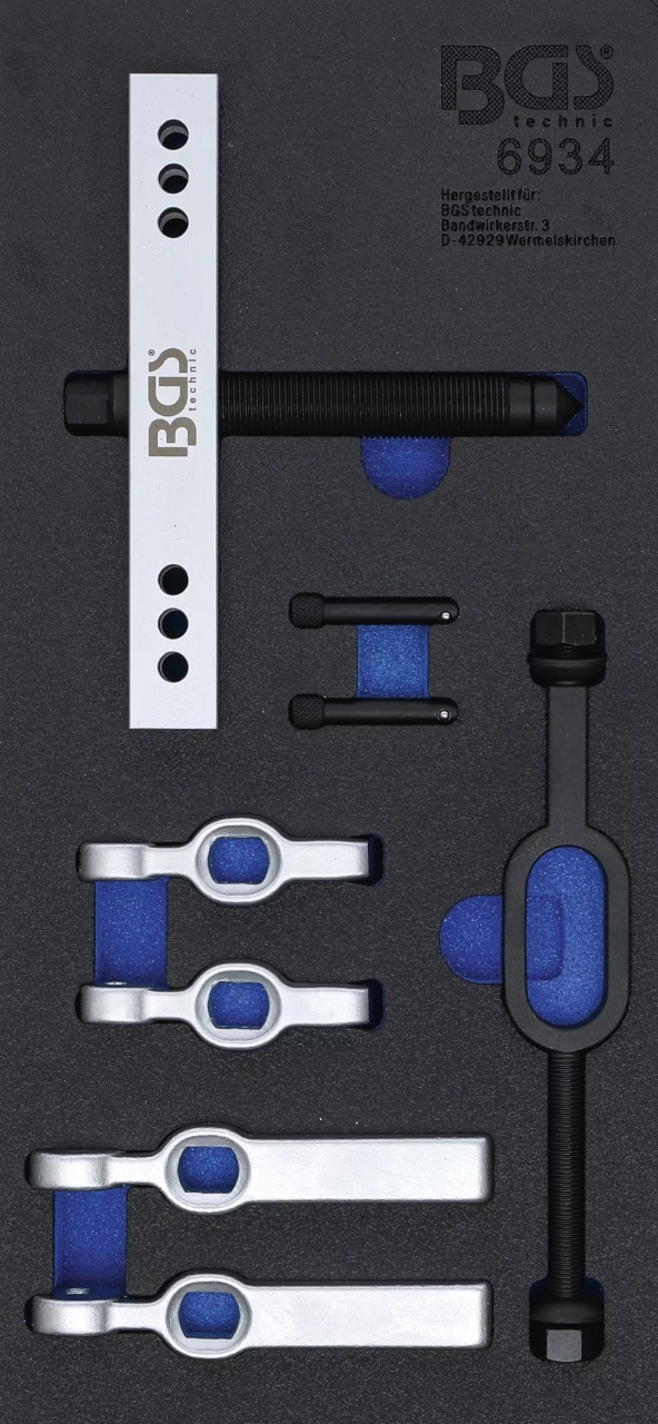 Set extractoare roţi curea şi cuplaje instalaţii climatizare, 9 piese, BGS 6934 – Recuperatoare/Extractoare si Prese Set extractoare roţi curea şi cuplaje instalaţii climatizare, 9 piese, BGS 6934 - Recuperatoare/Extractoare si Prese