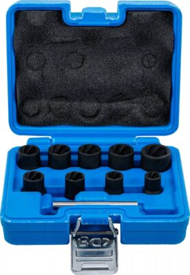 Set extractoare speciale,10 piese, 45218 mm, 3/8", BGS 5265