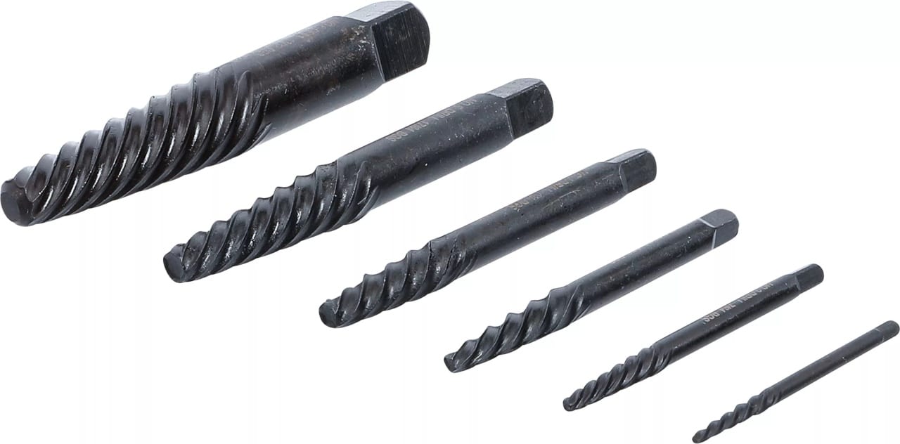 Set extractoare suruburi, marimi 1-2-3-4-5-6, 6piese, BGS 8549 – Recuperatoare/Extractoare si Prese Set extractoare suruburi, marimi 1-2-3-4-5-6, 6piese, BGS 8549 - Recuperatoare/Extractoare si Prese