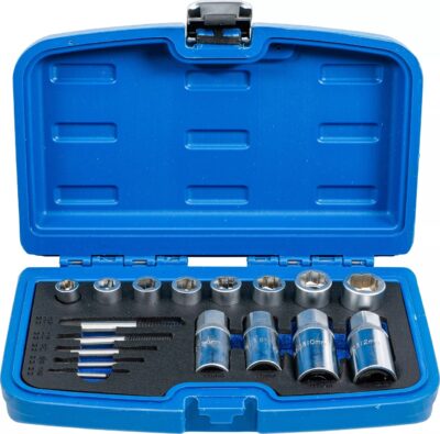 Set extractoare suruburi si piulite, BGS 8378