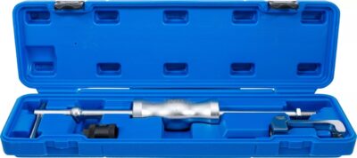 Set extractor pentru injectoare cu ciocan inertial pentru motoare Mercedes CDI OM611, OM612, OM613, lungime tija ciocan 470mm, lungime totala 570mm, greutate 1.85Kg, BGS 62005