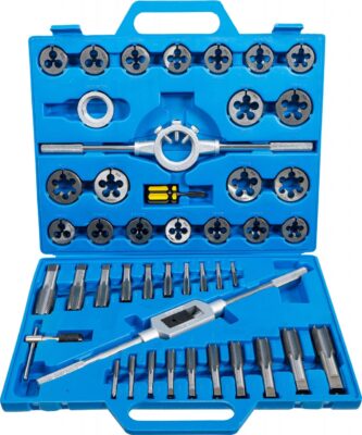 Set filiere si tarozi in Inch,45piese, BGS 1898