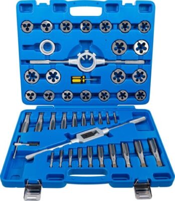 Set filiere si tarozi M6 - M24, Tungsten Steel, BGS 1893