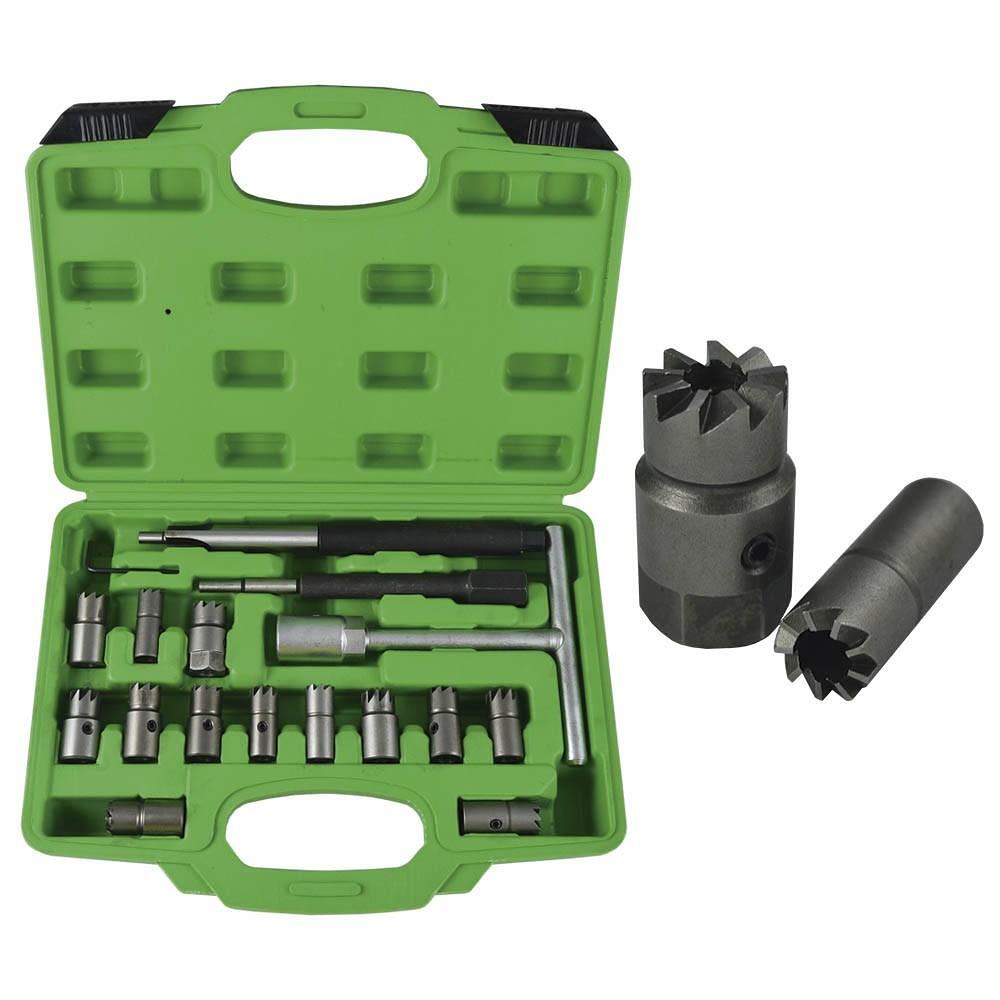 SET FREZE CURATAT INJECTOARE 17 PCS – In lucru SET FREZE CURATAT INJECTOARE 17 PCS - In lucru