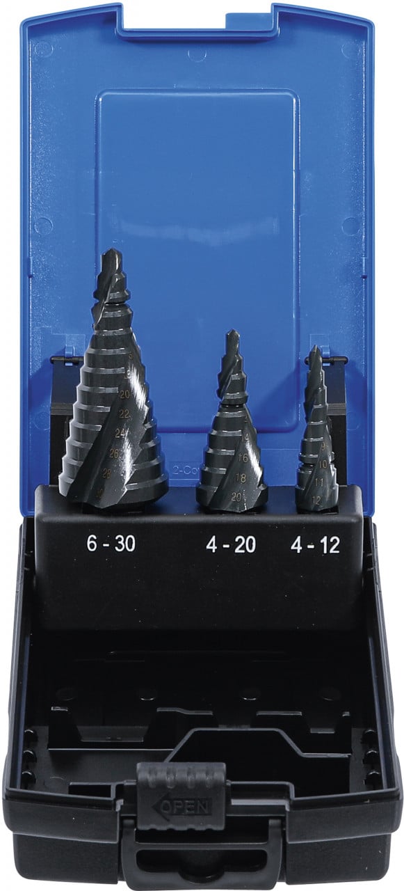 Set freze de majorat, 45046 mm, 3 piese, BGS 1945 – Seturi Burghie si Freze Set freze de majorat, 45046 mm, 3 piese, BGS 1945 - Seturi Burghie si Freze