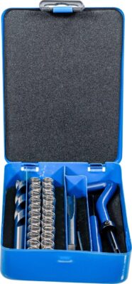 Set Helicoil pentru reparatii filete M10x1.00, 14 piese, BGS 1958