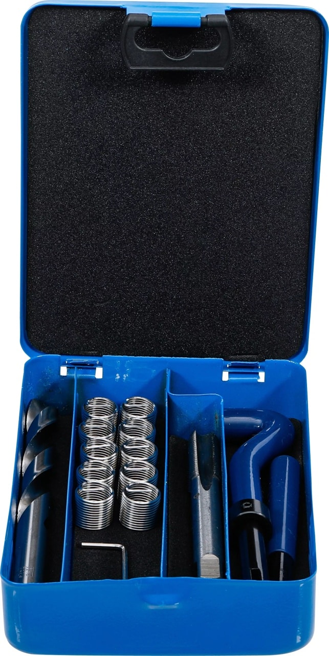 Set Helicoil pentru reparatii filete M12x1.25, 14 piese, BGS 1959 – Reparatie filete Set Helicoil pentru reparatii filete M12x1.25, 14 piese, BGS 1959 - Reparatie filete