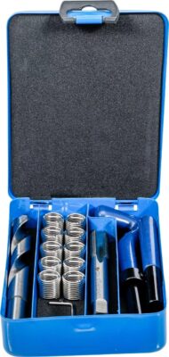 Set Helicoil pentru reparatii filete M14x1.5, 14 piese, BGS 9430