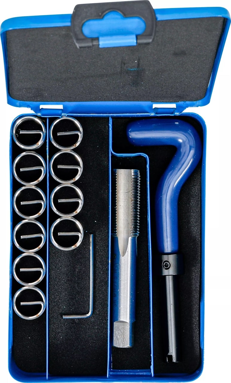 Set Helicoil pentru reparatii filete M16x1.5, 12 piese, BGS 9432 – Reparatie filete Set Helicoil pentru reparatii filete M16x1.5, 12 piese, BGS 9432 - Reparatie filete