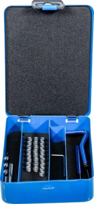 Set Helicoil pentru reparatii filete M5x0.8, 29 piese, BGS 1952