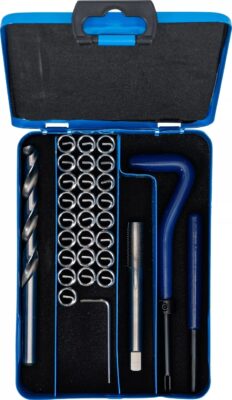 Set Helicoil pentru reparatii filete M9x1.25, 29 piese, BGS 9435