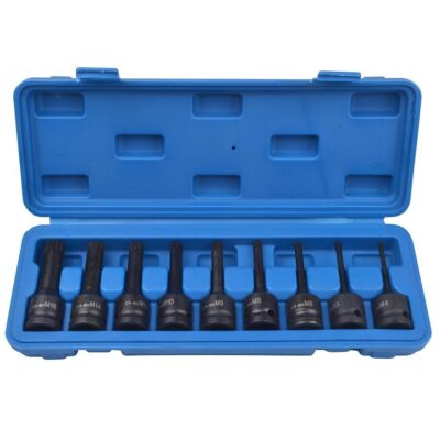 Set imbusuri bihexagonale de impact, 1/2”, 9 piese, Marco Tools