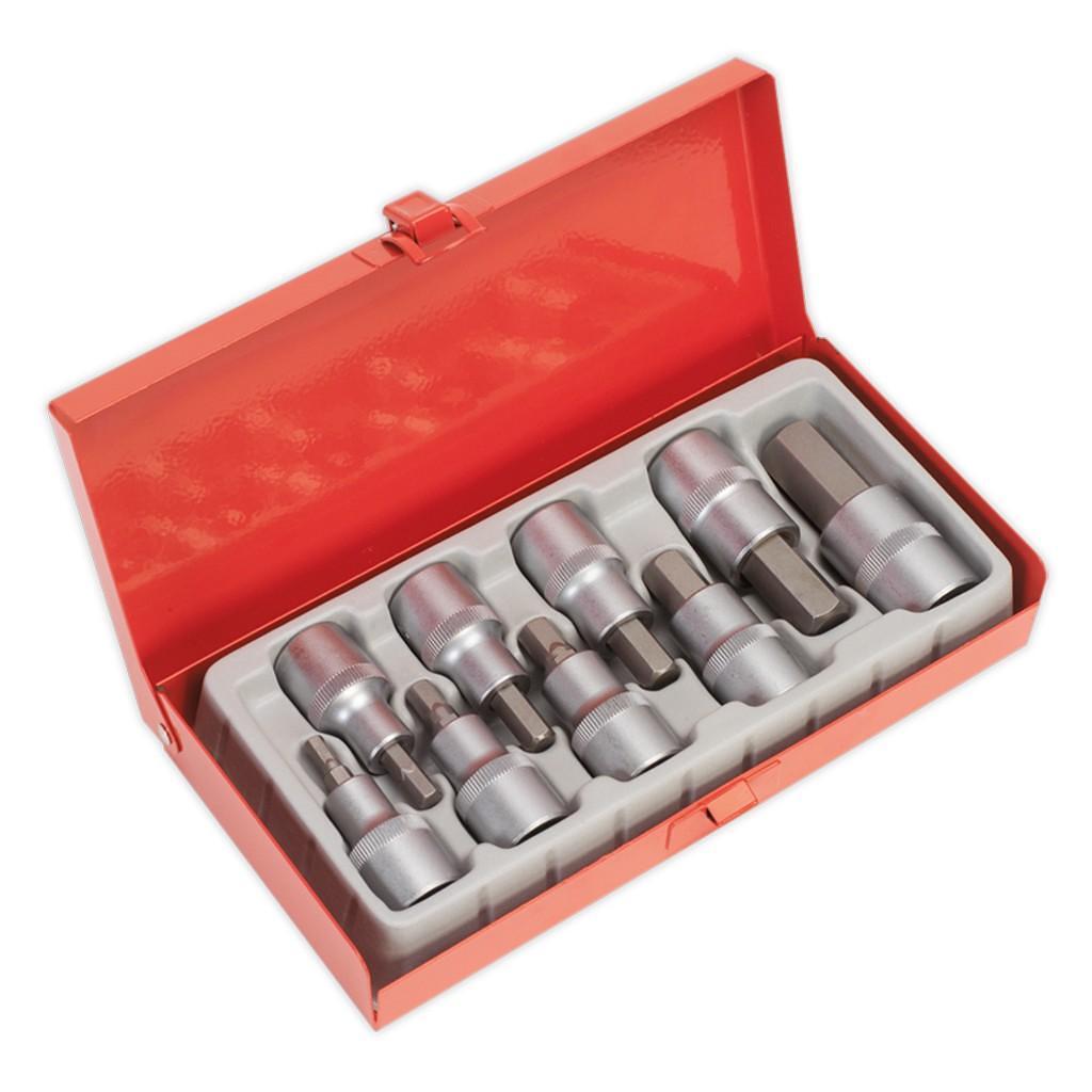 Set imbusuri cu tubulare, 9 piese, 1/2” – In lucru Set imbusuri cu tubulare, 9 piese, 1/2” - In lucru