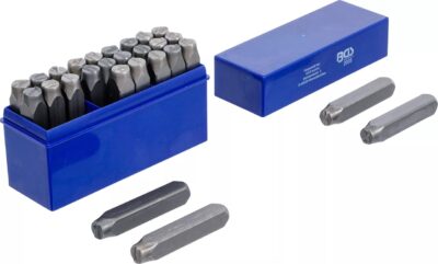 Set pansoane litera, 10 mm, BGS 2035