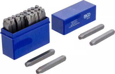 Set pansoane litera, 6 mm, BGS 2033