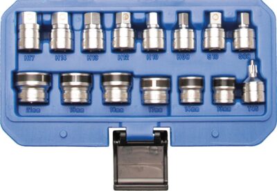 Set patrate de baie de ulei magnetice 15 piese, BGS 2256