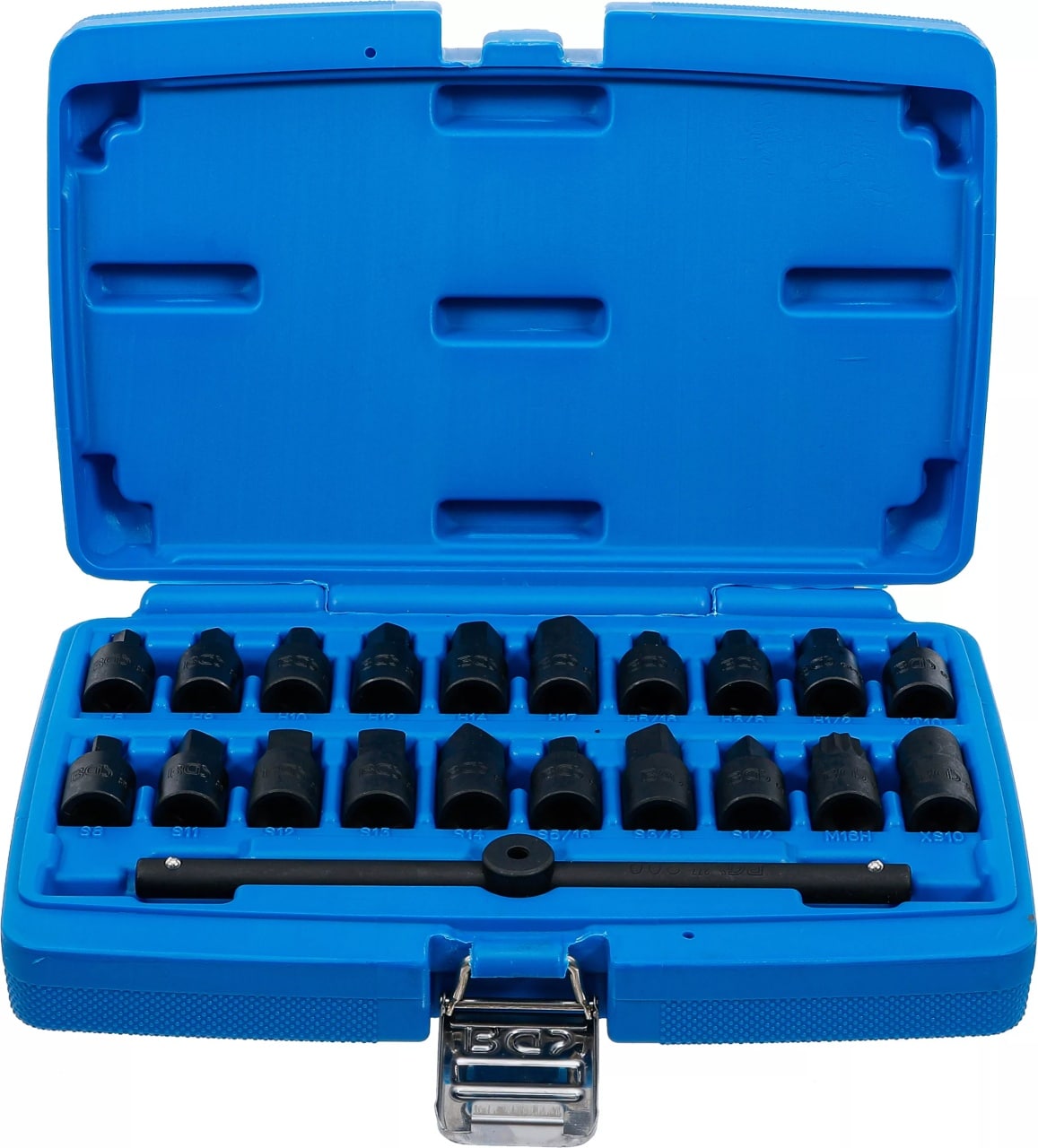 Set patrate de baie pentru busoane, 21piese, actionare 3/8”, BGS 1014 – Schimb ulei Set patrate de baie pentru busoane, 21piese, actionare 3/8'', BGS 1014 - Schimb ulei