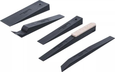 Set pene de tinichigerie pentru demontat accesorii, interioare, bandouri, culise de usi, 5 piese, BGS 63250