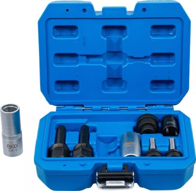 Set pentru demontare injectoare Common Rail, Bosch, Denso si Siemens, 8 piese, BGS 9639