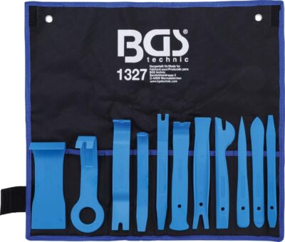 Set pentru demontat interioare, cheder, garnituri, clipsuri, fete de usi, 11piese, BGS 1327
