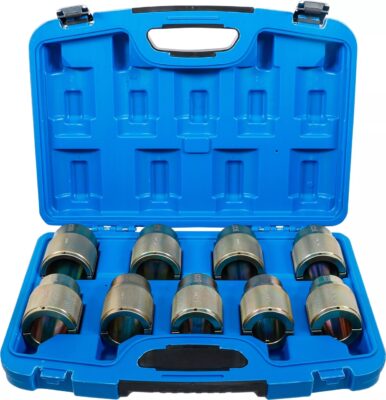 Set pentru montare simering furca moto, 9 piese, BGS 8474