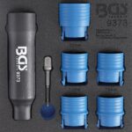 Set perii de sarma pentru curatat suruburi si piulite 12 - 22 mm , 7 piese, BGS 9373 - SimpleTools