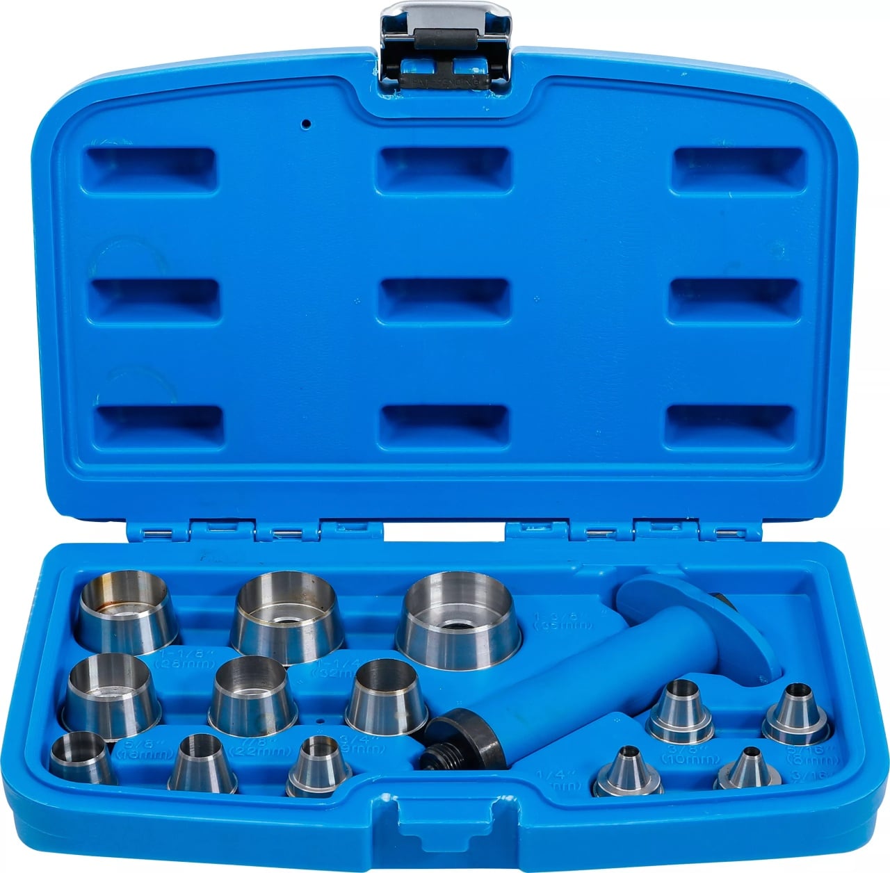Set preducele cu marimi diferite 5 – 35 mm, 14 piese, BGS 566 – Dalti/Dornuri Si Punctatoare Set preducele cu marimi diferite 5 - 35 mm, 14 piese, BGS 566 - Dalti/Dornuri Si Punctatoare