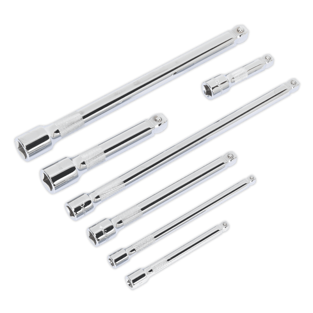 Set prelungitoare, 1/4”, 3/8”, 1/2”, 7 piese, Sealey - SimpleTools