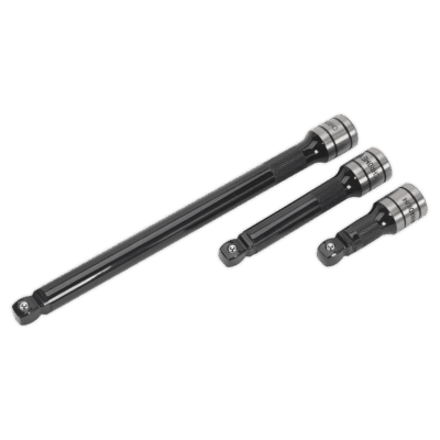 Set prelungitoare, actionare 1/2”, 3 piese - Black Series
