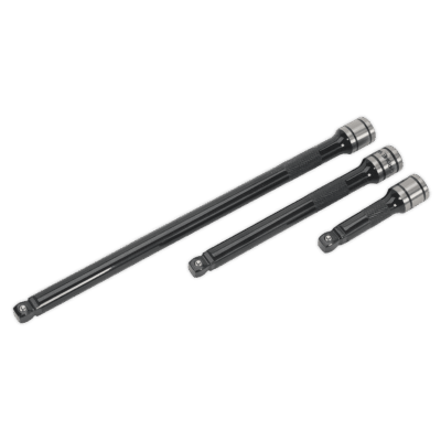 Set prelungitoare, actionare 3/8”, 3 piese - Black Series