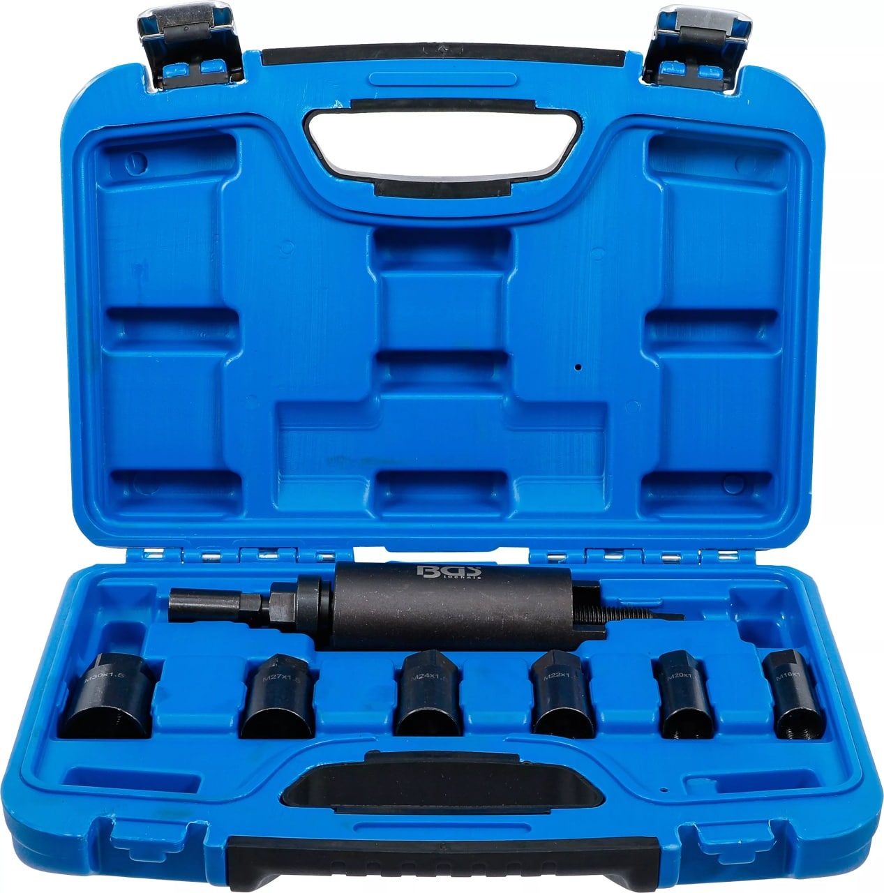Set presa butuc roata pentru autoturisme si autoutilitare usoare, BGS 8245 – Recuperatoare/Extractoare si Prese Set presa butuc roata pentru autoturisme si autoutilitare usoare, BGS 8245 - Recuperatoare/Extractoare si Prese